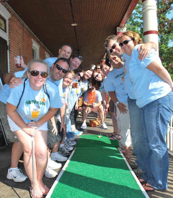 Jaycees Pub Putt Pub Crawl