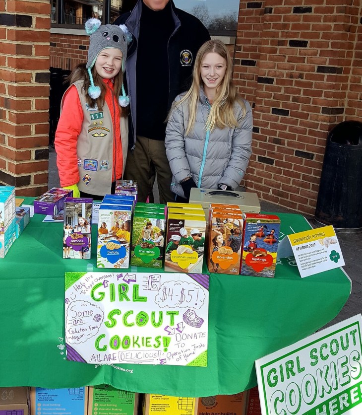 Vice President Joe Biden supporting Girl Scouts in Greenville